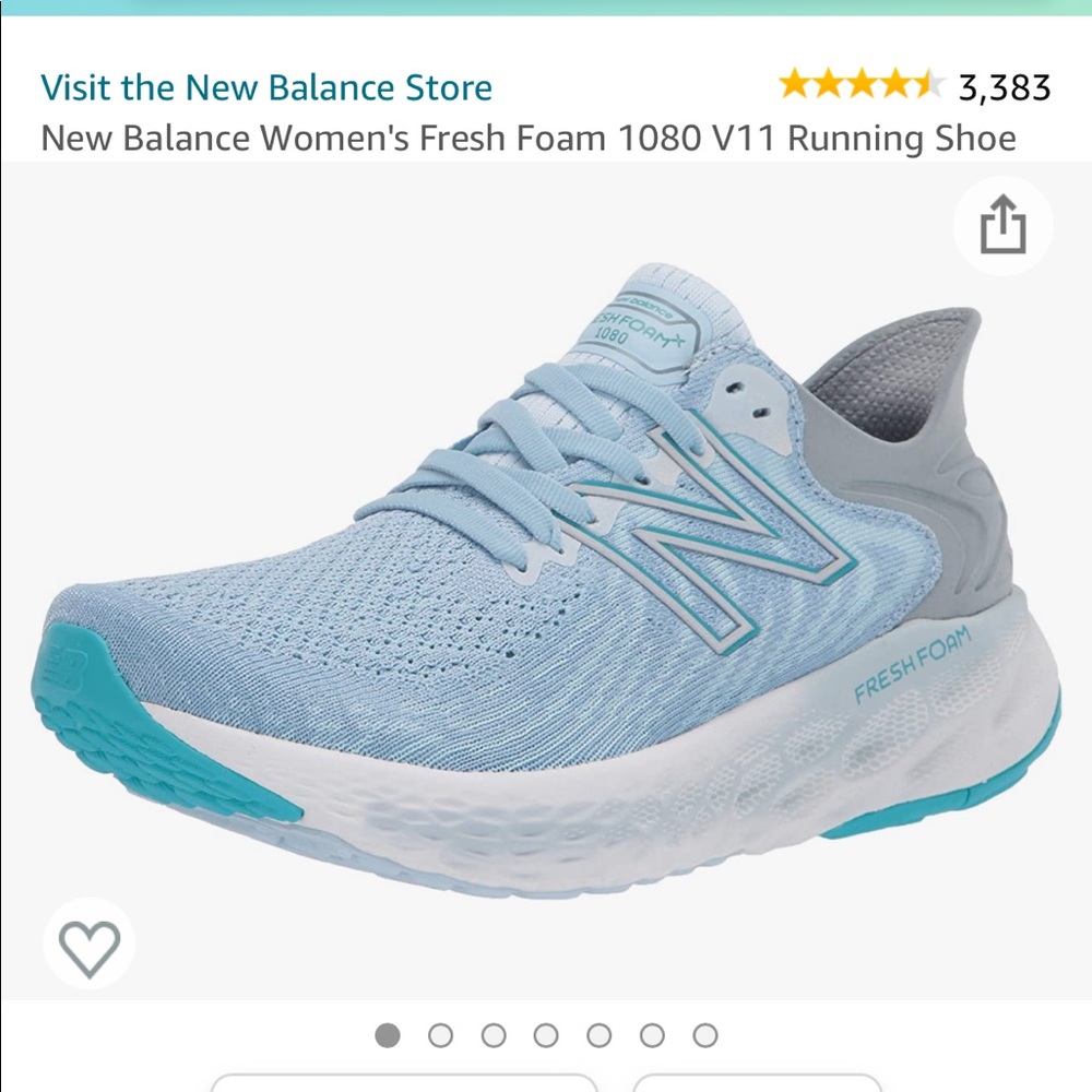 New Balance Womens 1080 v11 size 8 wide